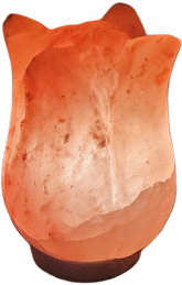 Lotus Flower Shape Salt Lamp - StonesWork